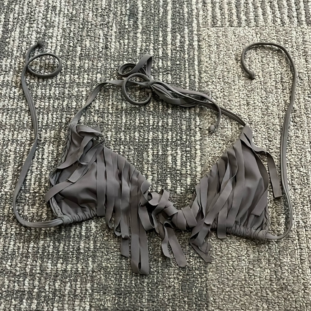 *Boys & Arrows* grey bikini top
